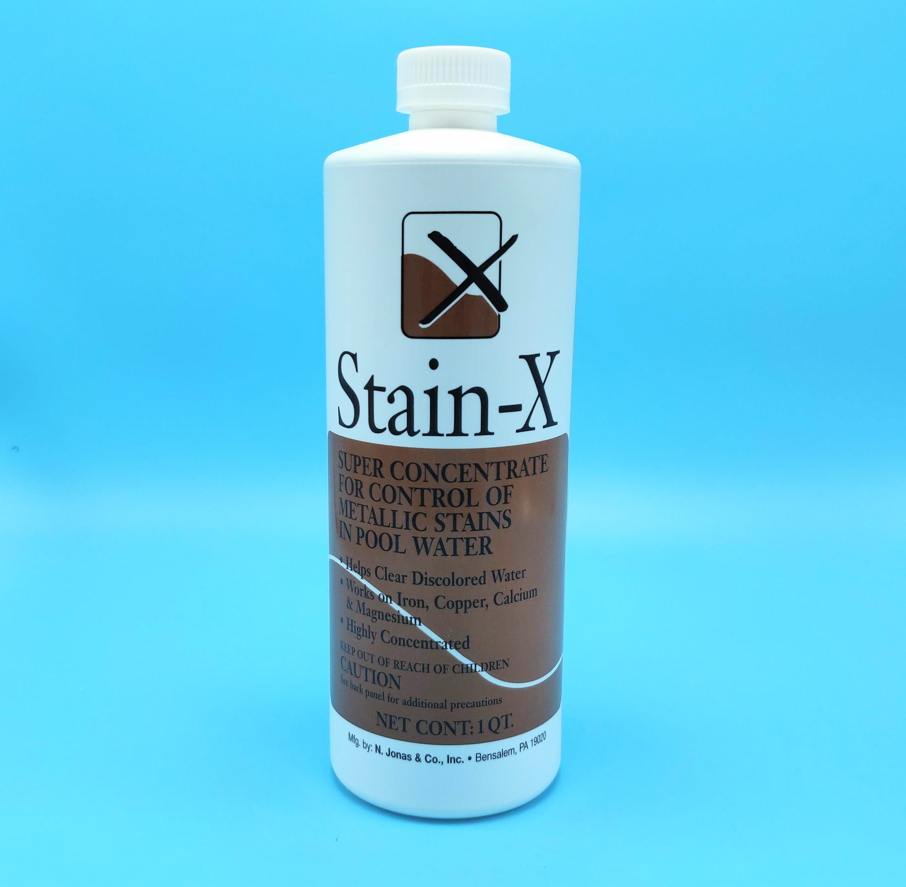 Pool Water Treatment STAIN X 1QT Frazer, PA